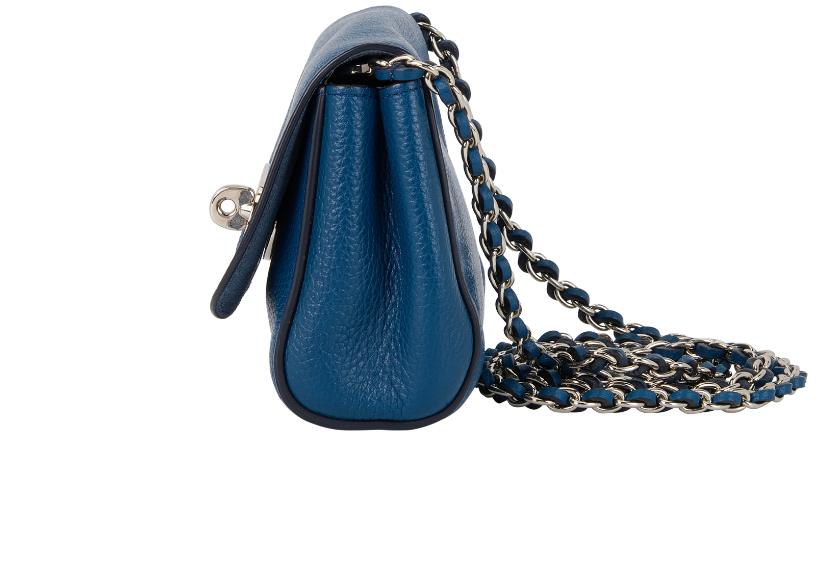 Mini Lily, &pound;350, Handbags, Blue, Leather, Bottom view